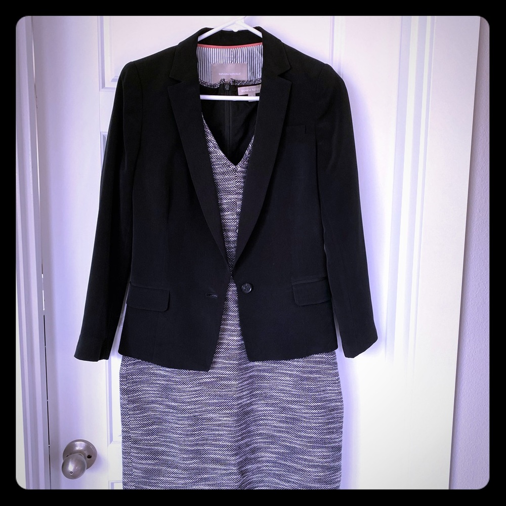 Banana Republic Dress & Jacket - SET